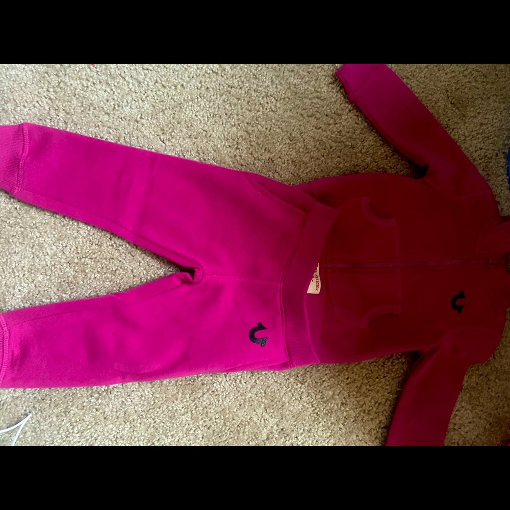 True religion sweat suit